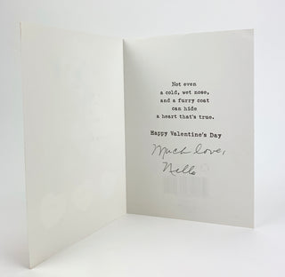 Lee, Harper. (1926-2016) Autograph Valentine's Day Card