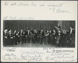 [I Musici. (1951–)] Ayo, Felix. (b. 1933) Signed Photograph