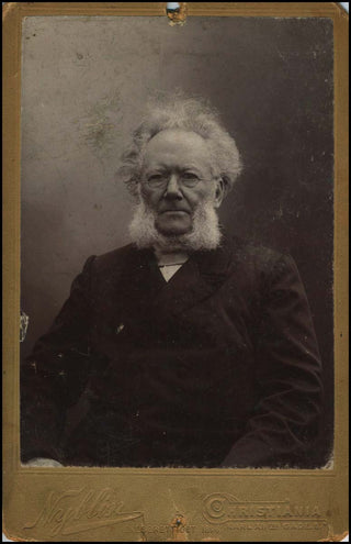 [Literature &amp; Art] Ibsen, Henrik. (1828-1906) Signed Photograph