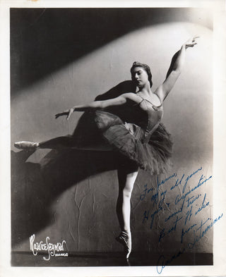 Istomina, Anna. (b. 1925) Signed Photograph