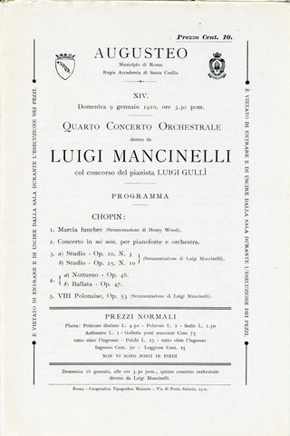 [Strauss, Richard. (1864–1949)] [Toscanini, Arturo. (1867–1957)] [Widor, Charles-Marie. (1844–1937)] [D'Indy, Vincent. (1851–1931)] [Mascagni, Pietro. (1862–1945)] [Walter, Bruno. (1876–1962)] [Mancinelli, Luigi. (1848–1921)] [Mengelberg, Willem. (1871–19