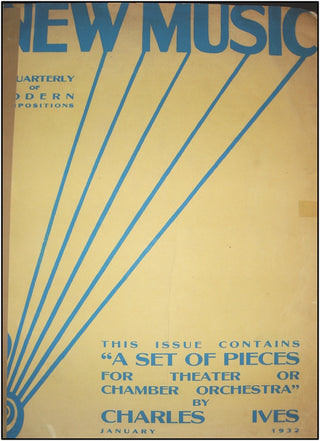 Ives, Charles. (1874–1954) A Set of Pieces for Theater or Chamber Orchestra