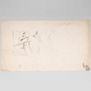 Villon, Jacques. (1875–1963) Figure Study (drawing)