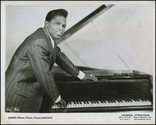 [Jazz & Song] Brown, James. (1933 - 2006) Early Promotional Photograph