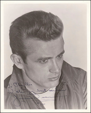 [Film Icons] Dean, James. (1931-1955) Signed Photograph