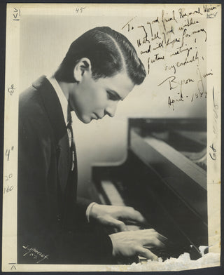 Janis, Byron. (b. 1928) Signed Photograph