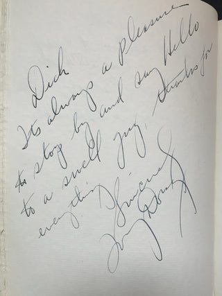 [Autograph Album] Sinatra, Frank. (1915–1998) & Ellington, Duke. (1899–1974) & Calloway, Cab. (1907–1994) & Krupa, Gene. (1909–1973) & Adler, Larry. (1914–2001) & Dorsey, Jimmy. (1904–1957) & Dorsey, Tommy. (1905–1956) & Sullivan, Ed. (1901–1974) & Crosby