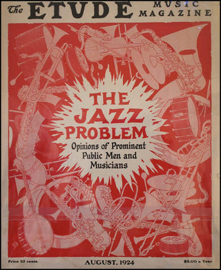 [Jazz] "The Jazz Problem: Opinions of Prominent Public Men and Musicians" - 1924 Etude Magazine