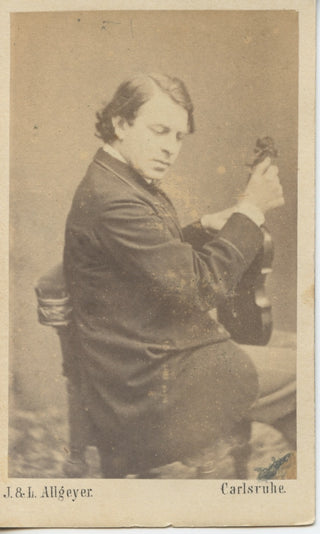 Joachim, Joseph. (1831–1907) Original CDV Photograph