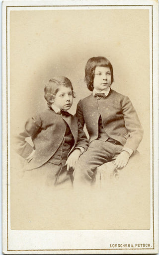 Joachim, Joseph.  (1831-1907) Joachim and Family - Collection of original photographs