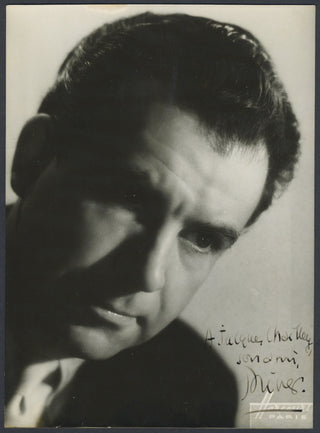 Jolivet, André. (1905–1974) Signed Photograph