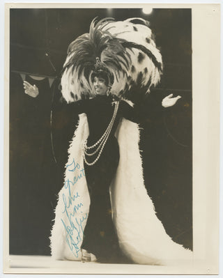 Baker, Josephine. (1906–1975) Signed Photograph