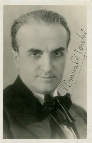 Joubé, Romuald. (1876-1949) Signed Photograph