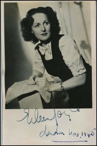 Joyce, Eileen. (1908 - 1991) Signed Photograph