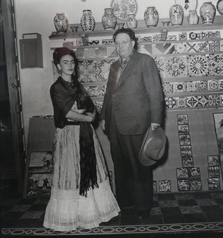 [Kahlo, Frida. (1907–1954) & Rivera, Diego. (1886–1957)] Matiz, Leo. (1917–1998) Original Photograph