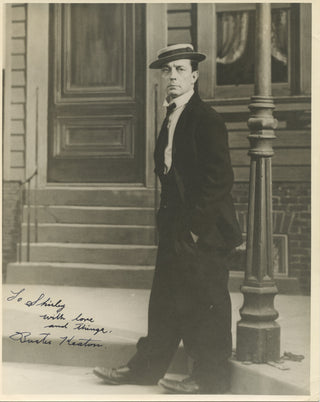 Keaton, Buster. (1895–1966) "Hollywood Cavalcade" – Signed Photograph