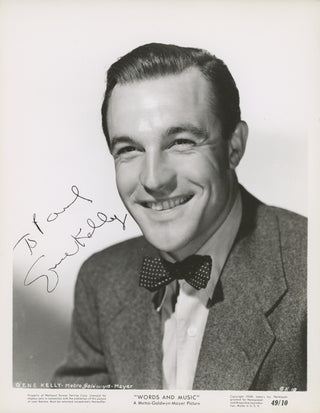 Kelly, Gene. (1912–1996) "Words and Music" - Signed Promotional Photograph