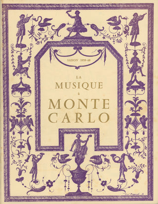 Kempff, Wilhelm. (1895–1991) "La Musique à Monte Carlo" - Signed Deluxe Oversize Program