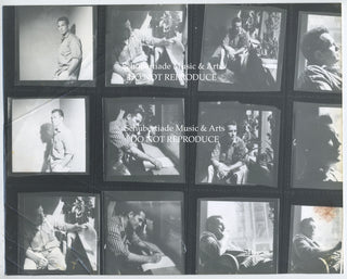 [Kerouac, Jack. (1922–1969)] Goldblatt, Burt. (1924–2006) Original Contact Sheet of Portraits by Burt Goldblatt