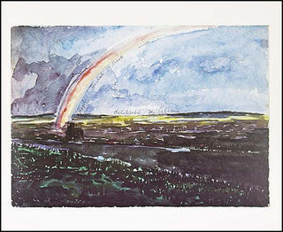 [Visual Arts] Kiefer, Anselm. (b. 1945) Anselm Kiefer. Watercolours. - SIGNED