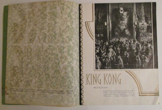 [KING KONG] [Wray, Fay. (1907–2004)] [Armstrong, Robert. (1890–1973)] Original 1933 "King Kong " Hollywood Premiere Program