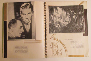 [KING KONG] [Wray, Fay. (1907–2004)] [Armstrong, Robert. (1890–1973)] Original 1933 "King Kong " Hollywood Premiere Program