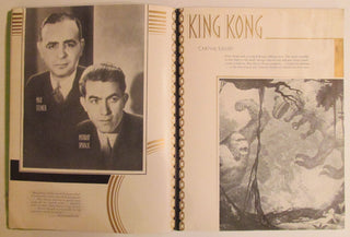 [KING KONG] [Wray, Fay. (1907–2004)] [Armstrong, Robert. (1890–1973)] Original 1933 "King Kong " Hollywood Premiere Program