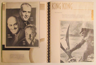 [KING KONG] [Wray, Fay. (1907–2004)] [Armstrong, Robert. (1890–1973)] Original 1933 "King Kong " Hollywood Premiere Program