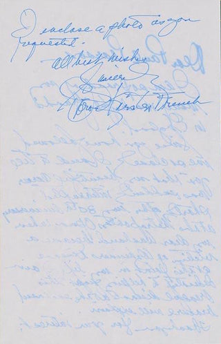 Kirsten, Dorothy. (1910–1992) Signed Photograph with Autograph Letter