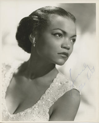 Kitt, Eartha. (1927-2008) Signed Photograph