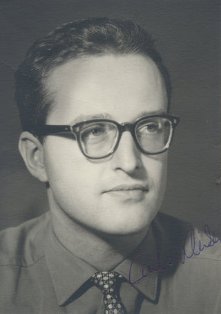 Kleiber, Carlos. (1930–2004) Early Signed Photograph