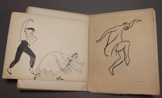 [Ballets Russes] Knight, Laura. (1877–1970) Twenty-One Drawings of the Russian Ballet - SIGNED