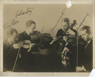 Kolisch String Quartet. (1920s-1940s) Signed Photograph