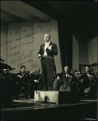 Kostelanetz, André. (1901 - 1980) Signed Photograph