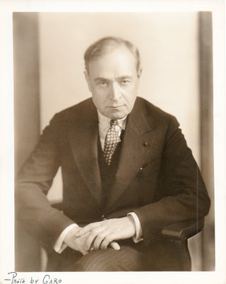 Koussevitzky, Serge . (1874-1951) [Garo, John H. (1868 - 1939)] Original Photographs