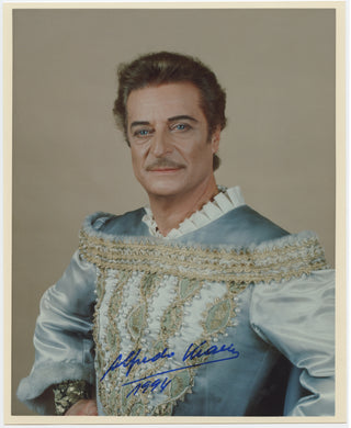 Kraus, Alfredo. (1927–1999) Signed Photograph as Romeo