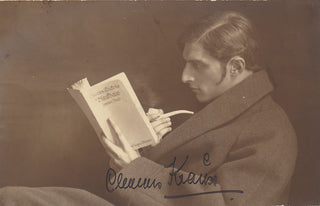 Krauss, Clemens. (1893–1954) Signed Postcard Photograph with Autograph Note