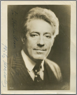 Kreisler, Fritz. (1875–1962) Signed Photograph