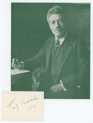 Kreisler, Fritz. (1875–1962) Autograph Signature