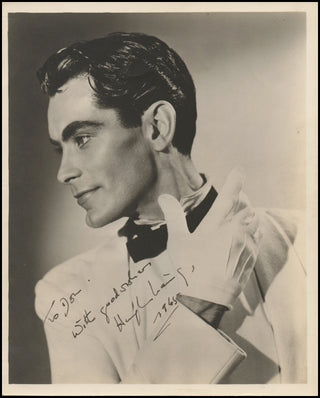 Laing, Hugh. (1911-1988) Signed Photograph