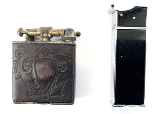 Lake, Veronica. (1922-1973) Pair of Lighters and a Signed Card from the FCC