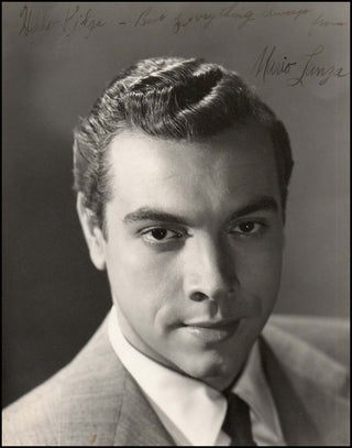 Lanza, Mario. (1921-1959) Signed photograph