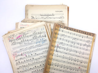 Laurel, Stan. (1890–1965) & Hardy, Oliver. (1892–1957) Collection of Autograph Sheet Music