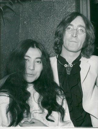 Lennon, John. (1940–1980) & Ono, Yoko. (b. 1933) Original Photograph