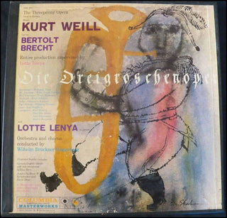 [Weill, Kurt. (1900–1950)] Lenya, Lotte. (1898–1981) Die Dreigroschenoper - SIGNED WITH CHRISTMAS WISHES