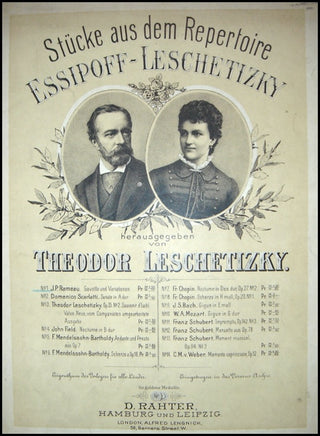 Rameau, Jean-Philippe. (1683–1764) [Leschetizky, Theodor. (1830–1915)] Gavotte und Variationen. Stücke aus dem Repertoire Essipoff-Leschetizky. No. 1