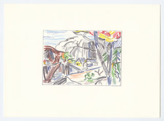 Lichtenstein, Roy. (1923–1997) Landscape Sketches: 1984-1985 (C. App. 9), 1986