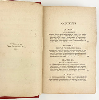 [African Americana] Douglass, Frederick. (1818 - 1895) Life and Times of Frederick Douglass