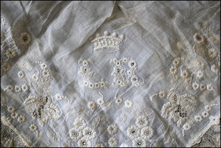 Russell, Lillian. (1861 - 1921) Russell's Monogrammed Handkerchief, with Provenance