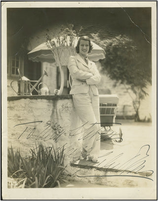 Pons, Lily. (1898-1976) Signed Photograph